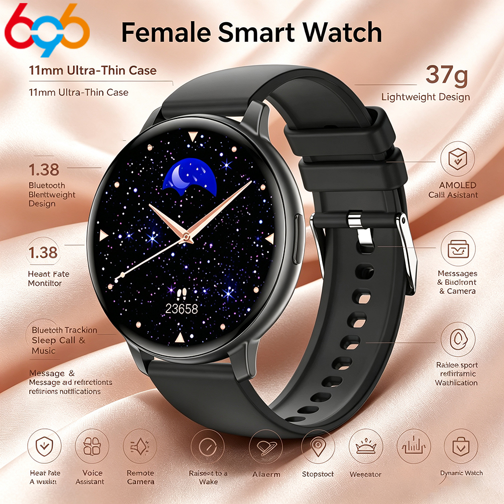 Smartwatch Custom - BT Call Smart Watch Women Sport