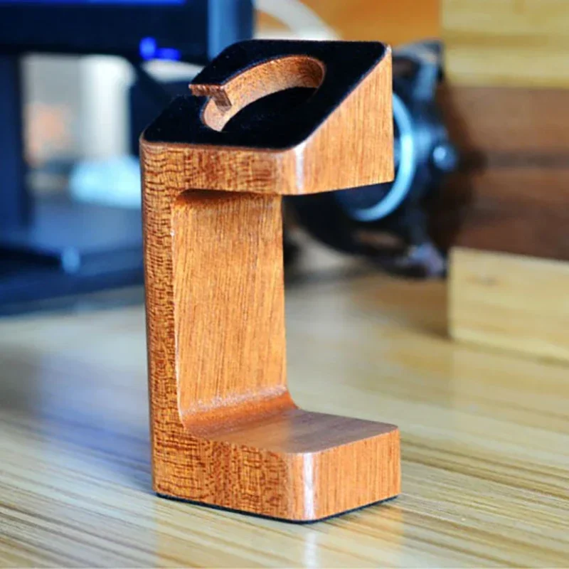 Wooden Apple Watch Charger Sta - Smartwatch Watch Accessories のレビューと価格