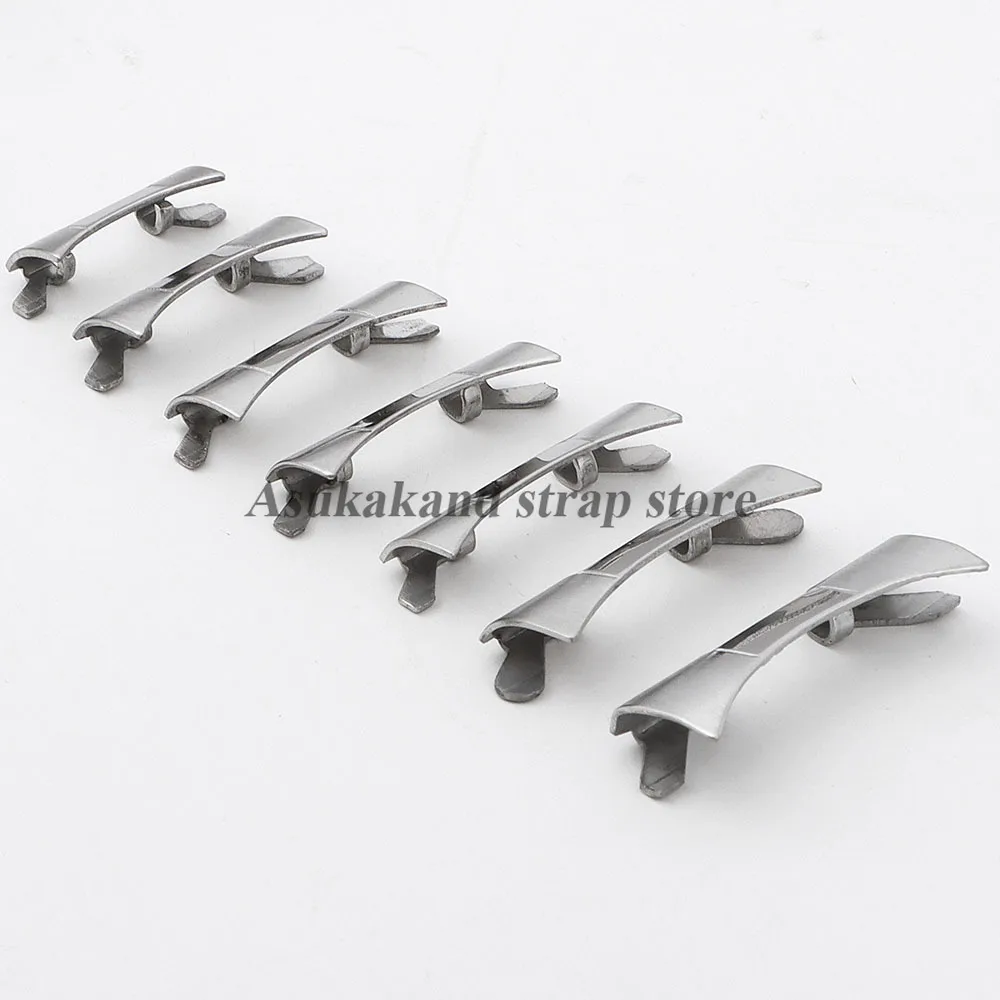 2pcs 12/14/16/18/19/20/22/24mm - Watch Band Connector のレビューと価格