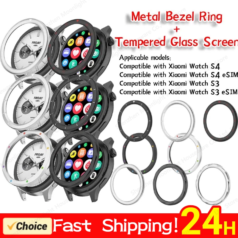 Metal Bezel for  Xiaomi Watch  - Xiaomi Smartwatch S3 Accessories のレビューと価格