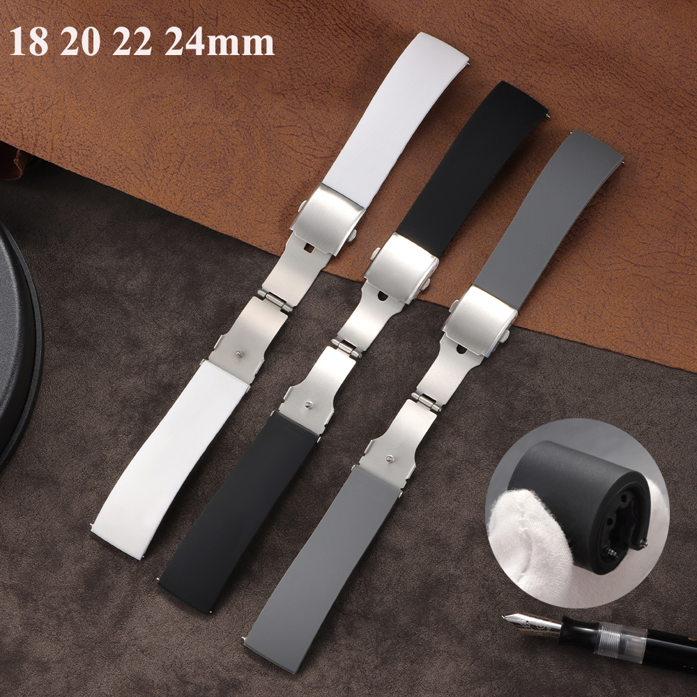 Quick Release Silicone 18mm 20 - Fossil Smartwatch Accessories のレビューと価格