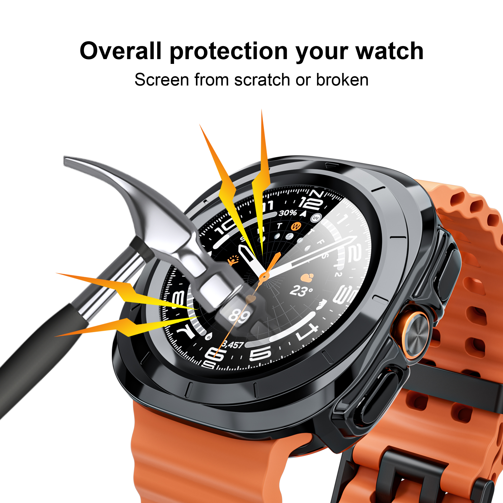 Case for Samsung Galaxy Watch  - Smartwatch Band Accessories のレビューと価格