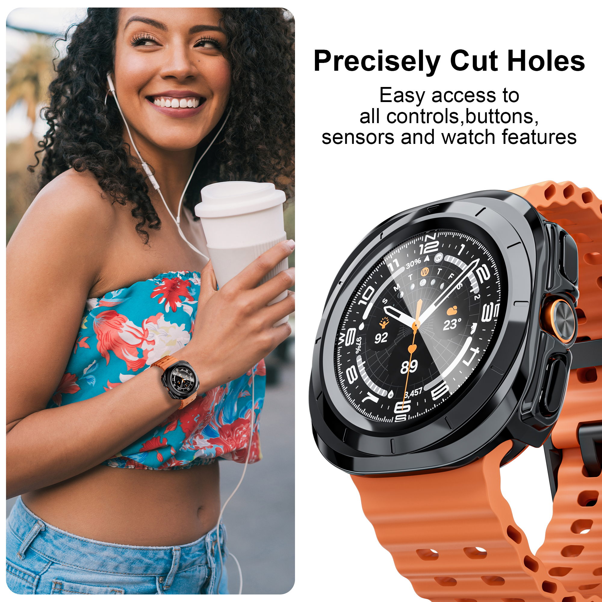 Case for Samsung Galaxy Watch  - Smartwatch Band Accessories のレビューと価格