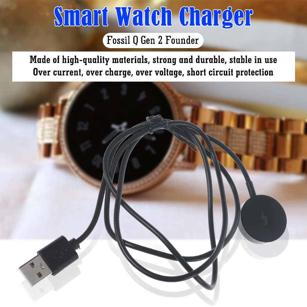 USB Smart Watch Magnetic Charg - Fossil Smartwatch Accessories のレビューと価格