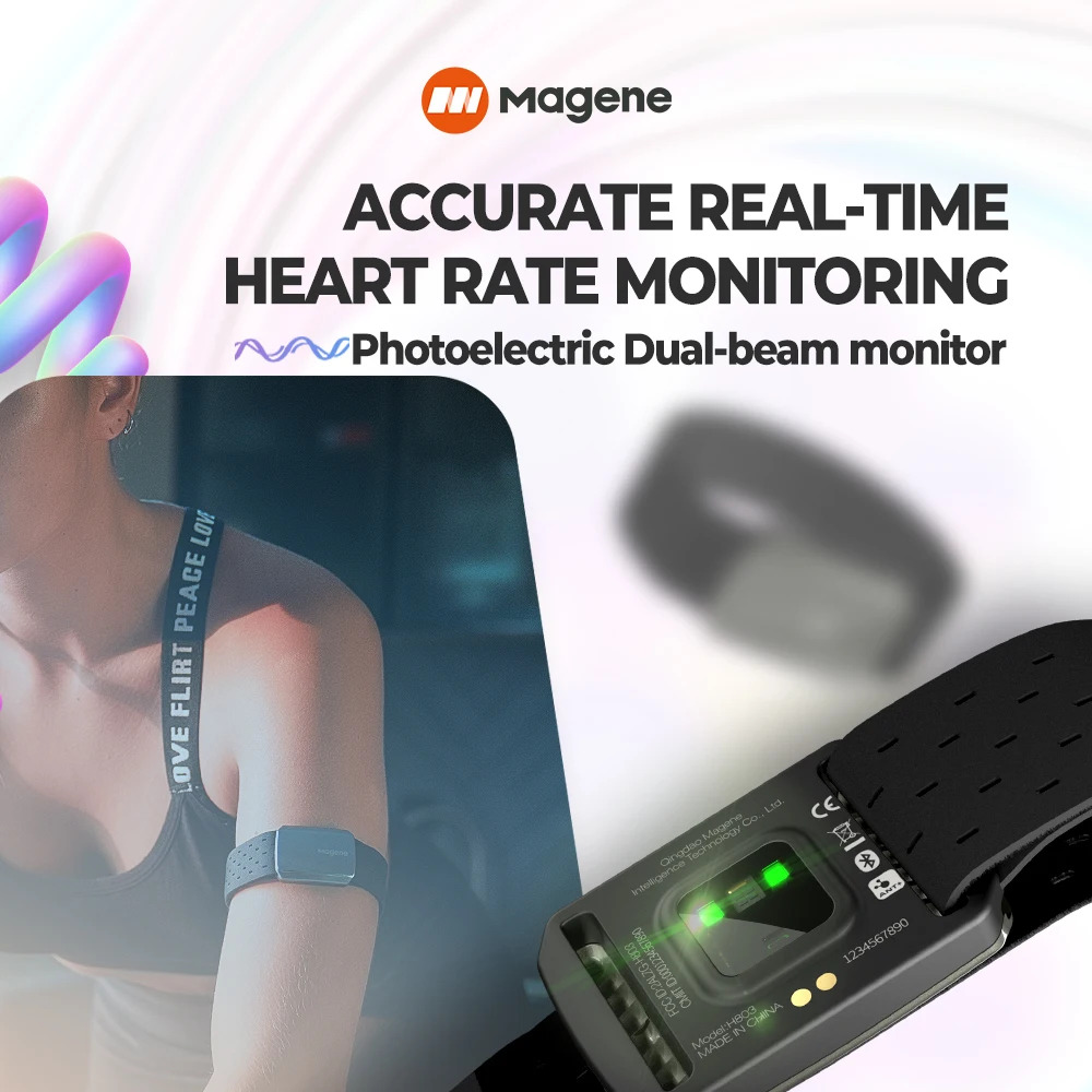Magene H803 Heart Rate Armband - Sport Loop Strap のレビューと価格
