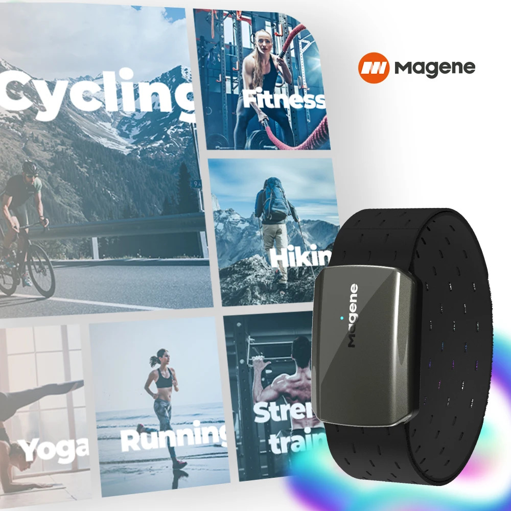 Magene H803 Heart Rate Armband - Sport Loop Strap のレビューと価格