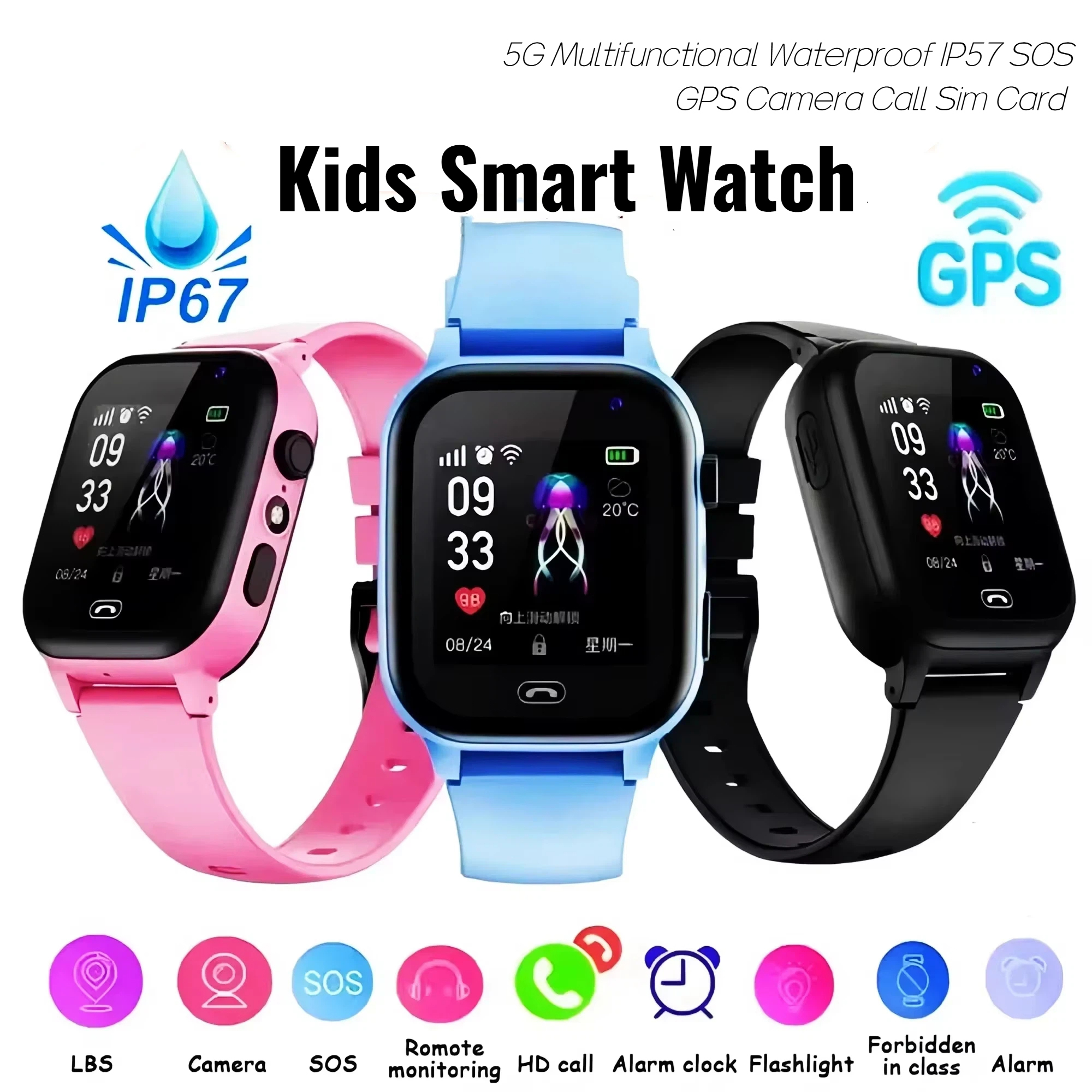Lenovo Kids Smart Watch 5G GPS - Smartwatch Id のレビューと価格