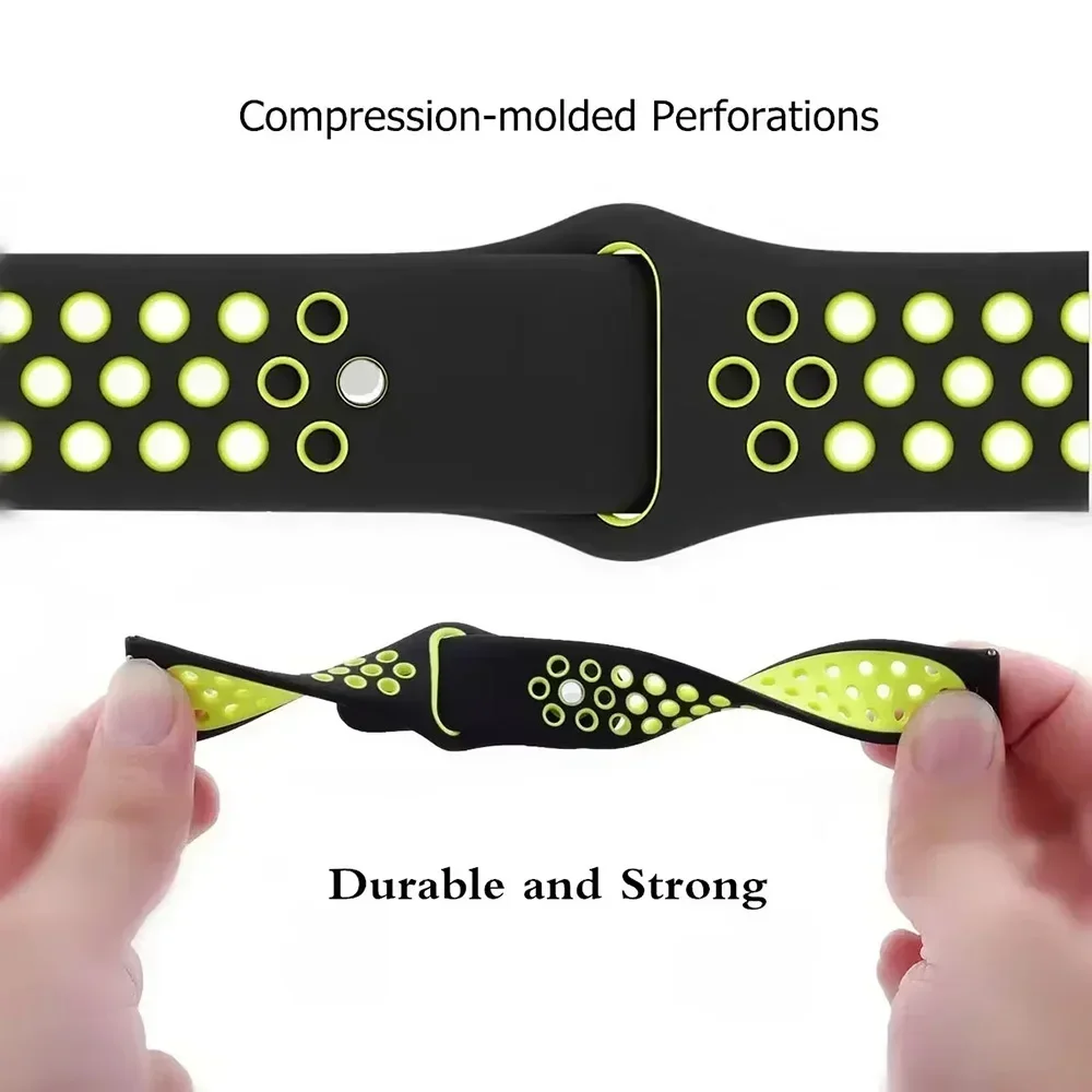 22MM 20mm Silicone Strap For X - Xiaomi Smartwatch S4 Accessories のレビューと価格