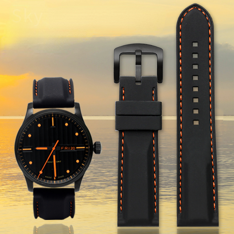 Watch Strap Men 'S Silicone Wa - Fossil Smartwatch Accessories のレビューと価格