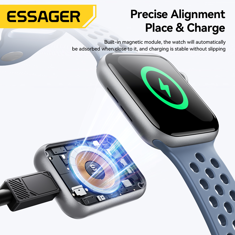 Essager 5W Magnetic Wireless C - Smartwatch Ac のレビューと価格