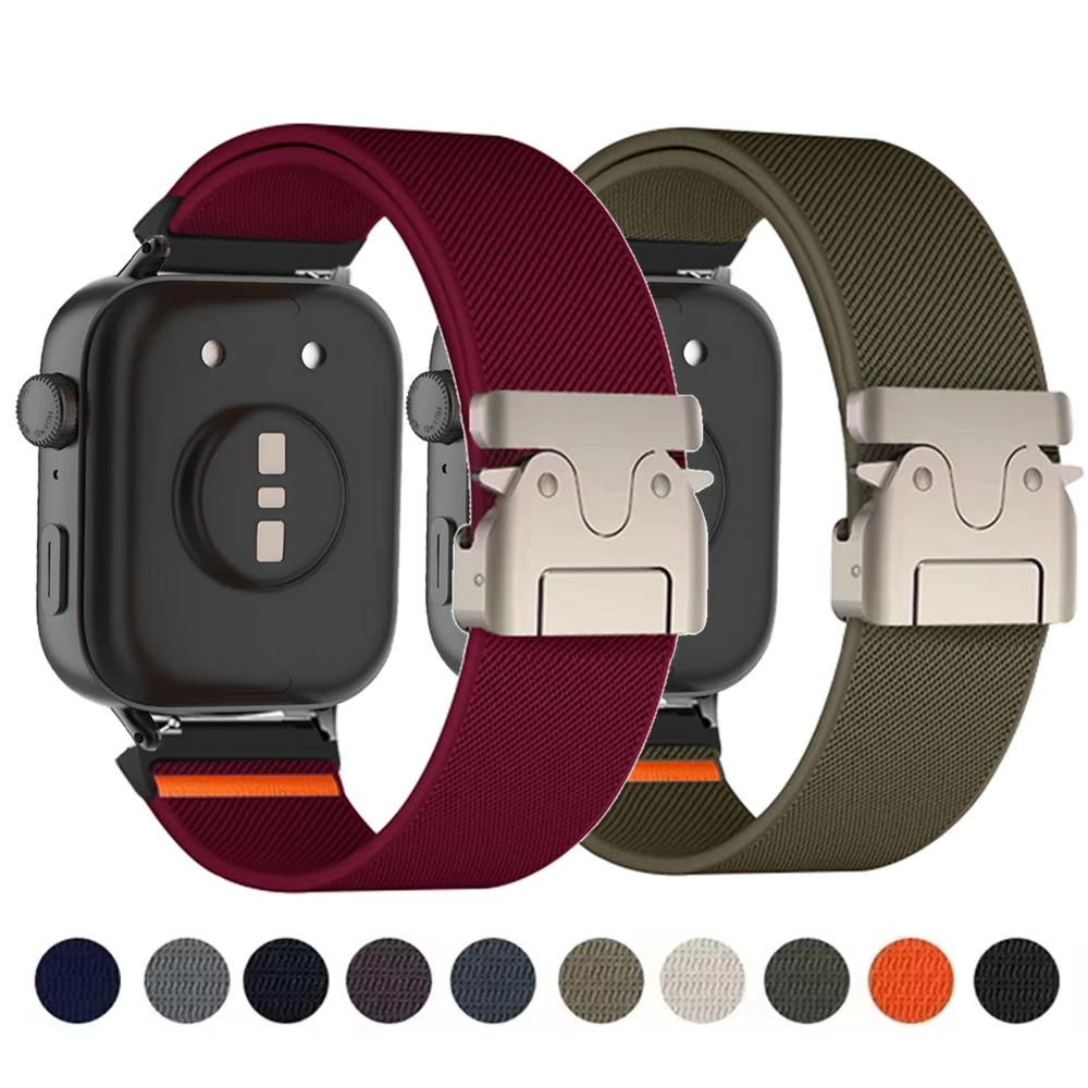 Parachute Buckle Nylon Band fo - Sport Loop Strap のレビューと価格