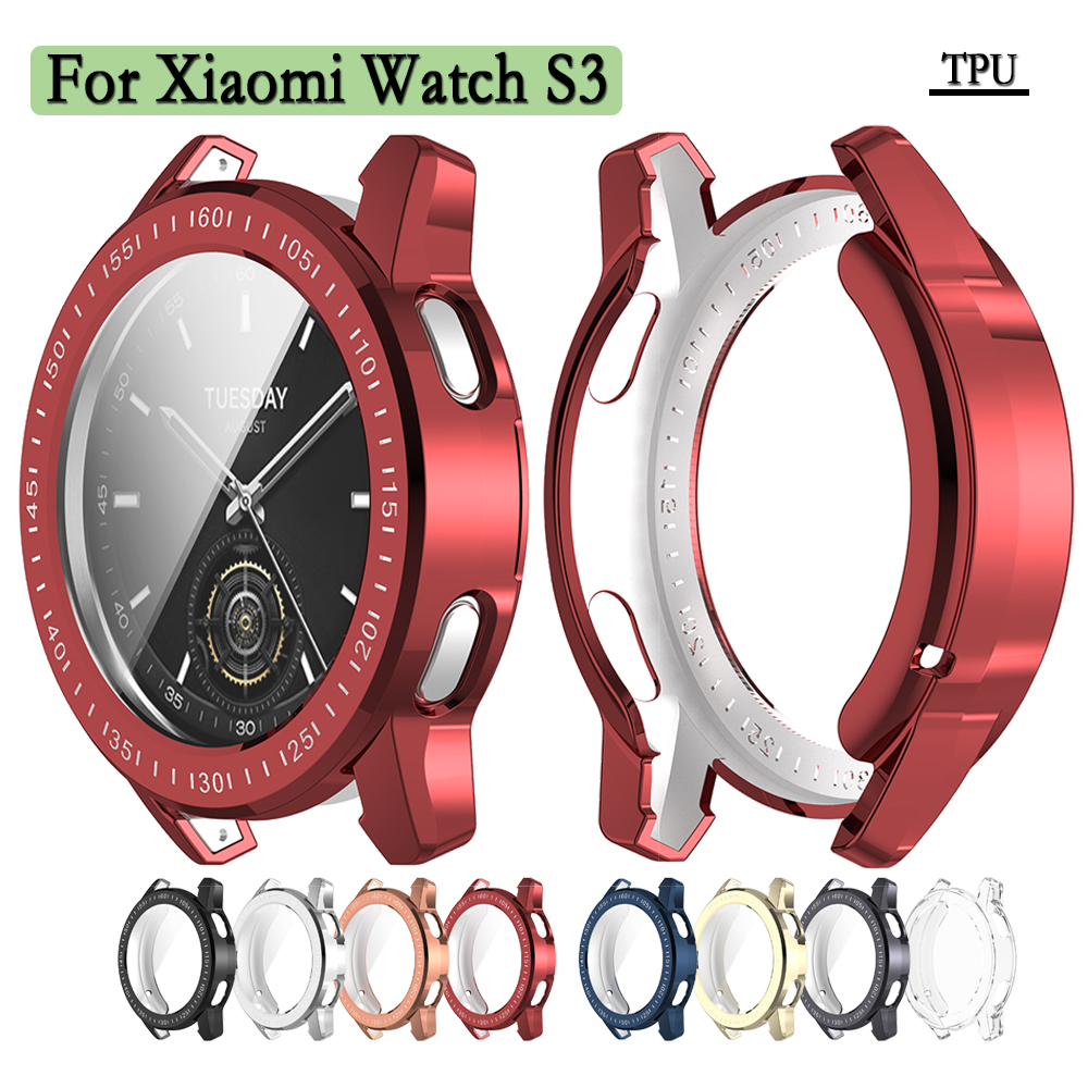 For Xiaomi Watch S3 Case Soft  - Xiaomi Smartwatch S3 Accessories のレビューと価格