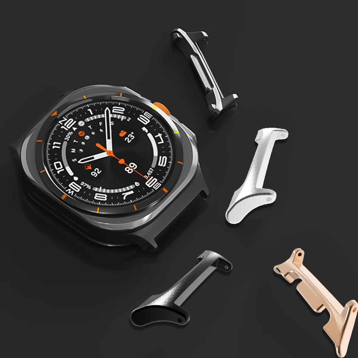 Adapter For Samsung Galaxy Wat - Watch Band Connector のレビューと価格