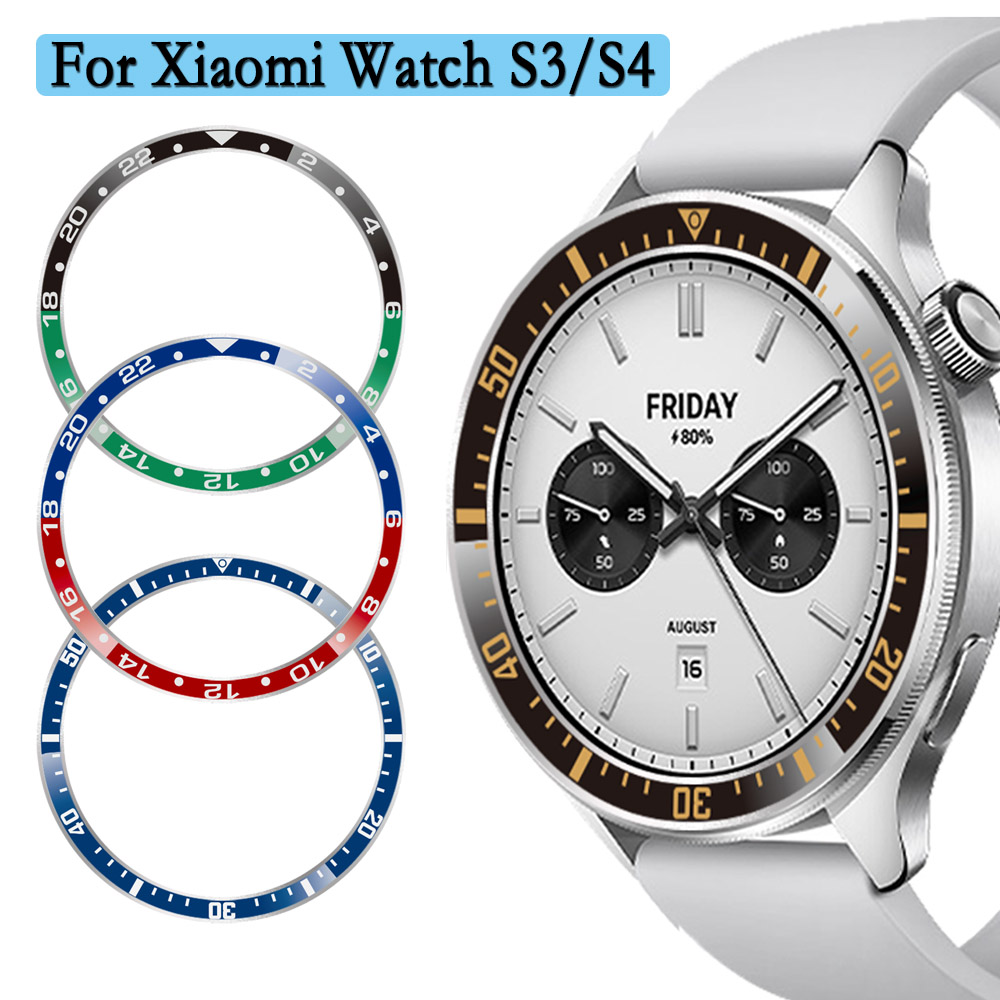 Steel Bezel Rings For Xiaomi W - Xiaomi Smartwatch S3 Accessories のレビューと価格