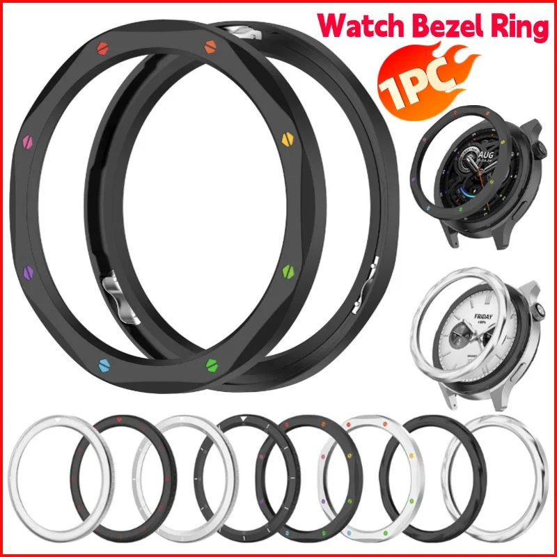 Metal Bezel Rings For Xiaomi W - Xiaomi Smartwatch S3 Accessories のレビューと価格