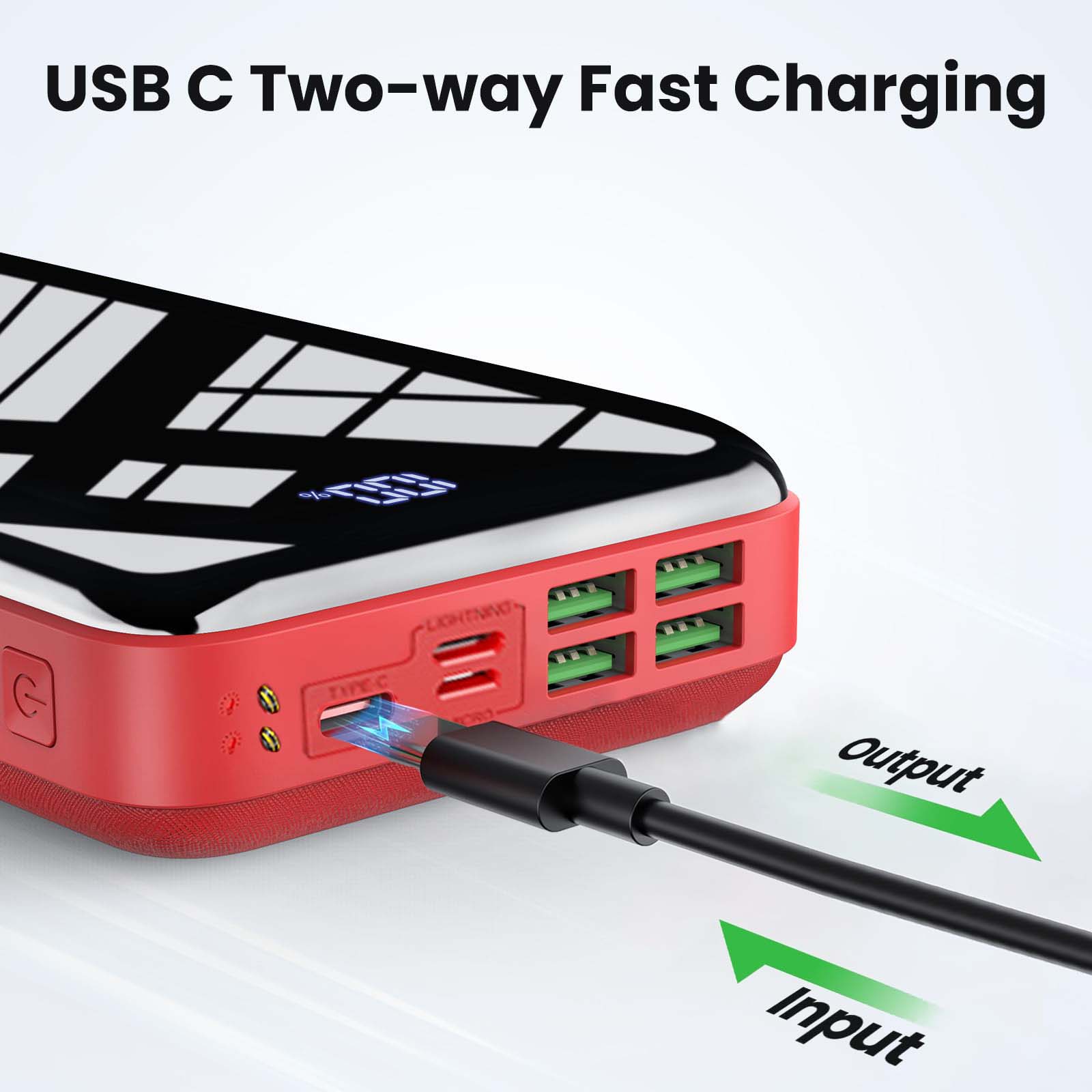 Portable Charger 30000mah Powe - Smartwatch Ac のレビューと価格