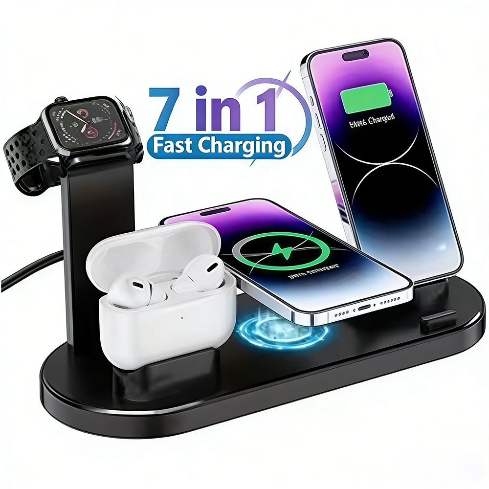 30W 7 in 1 Wireless Charger St - Smartwatch Ac のレビューと価格