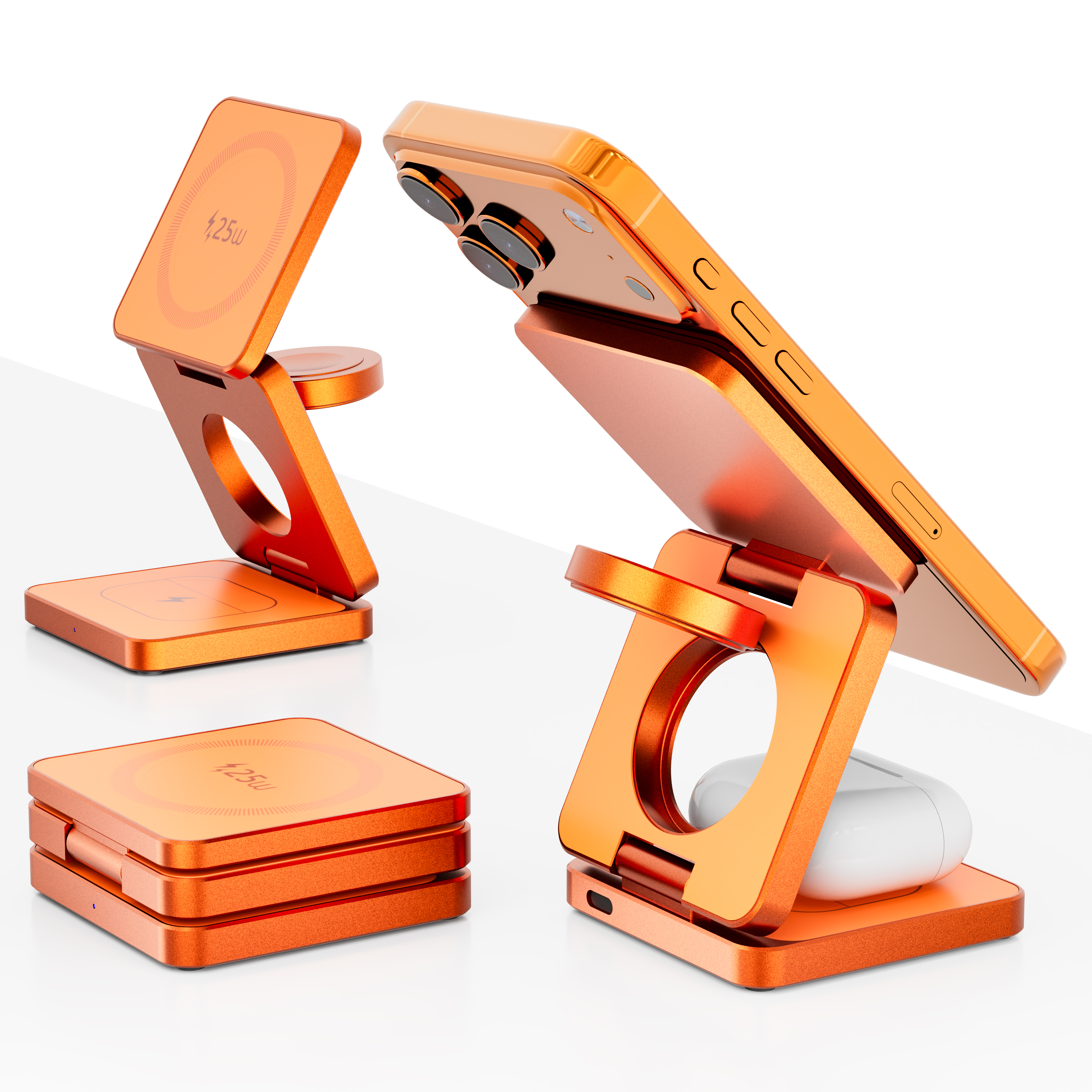 3 in 1 Qi2.2 25W Folding Wirel - Smartwatch Ac のレビューと価格