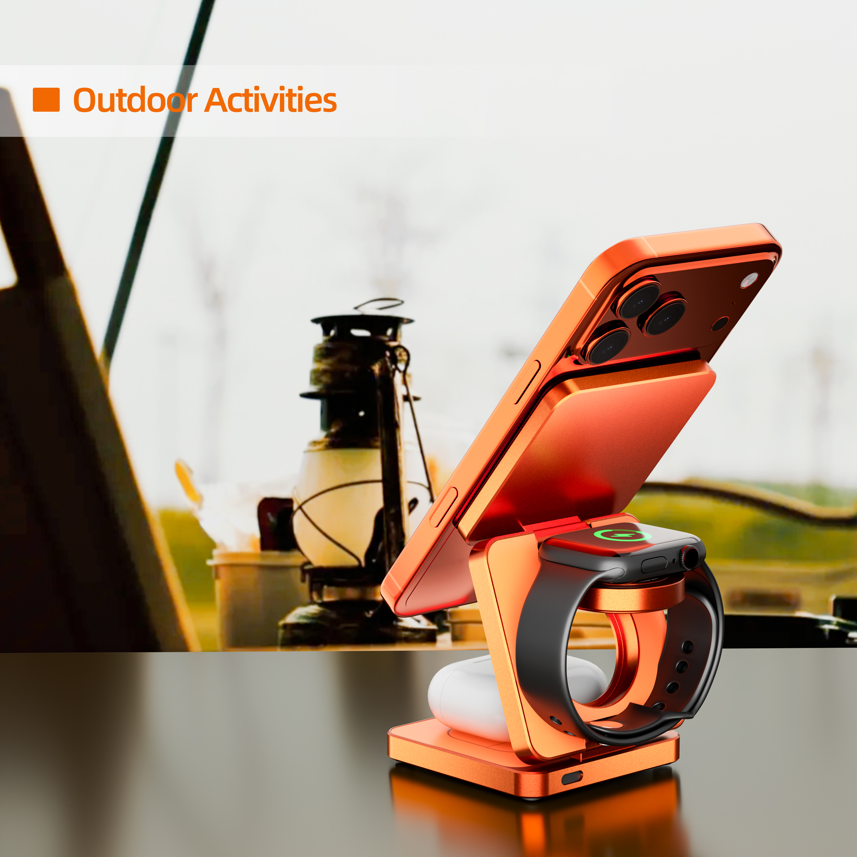 3 in 1 Qi2.2 25W Folding Wirel - Smartwatch Ac のレビューと価格