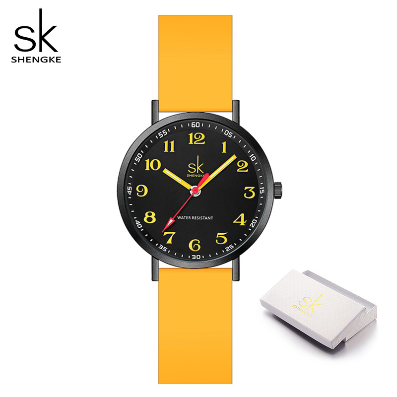 SHENGKE Women Fashion Silicone - Sport Loop Strap のレビューと価格
