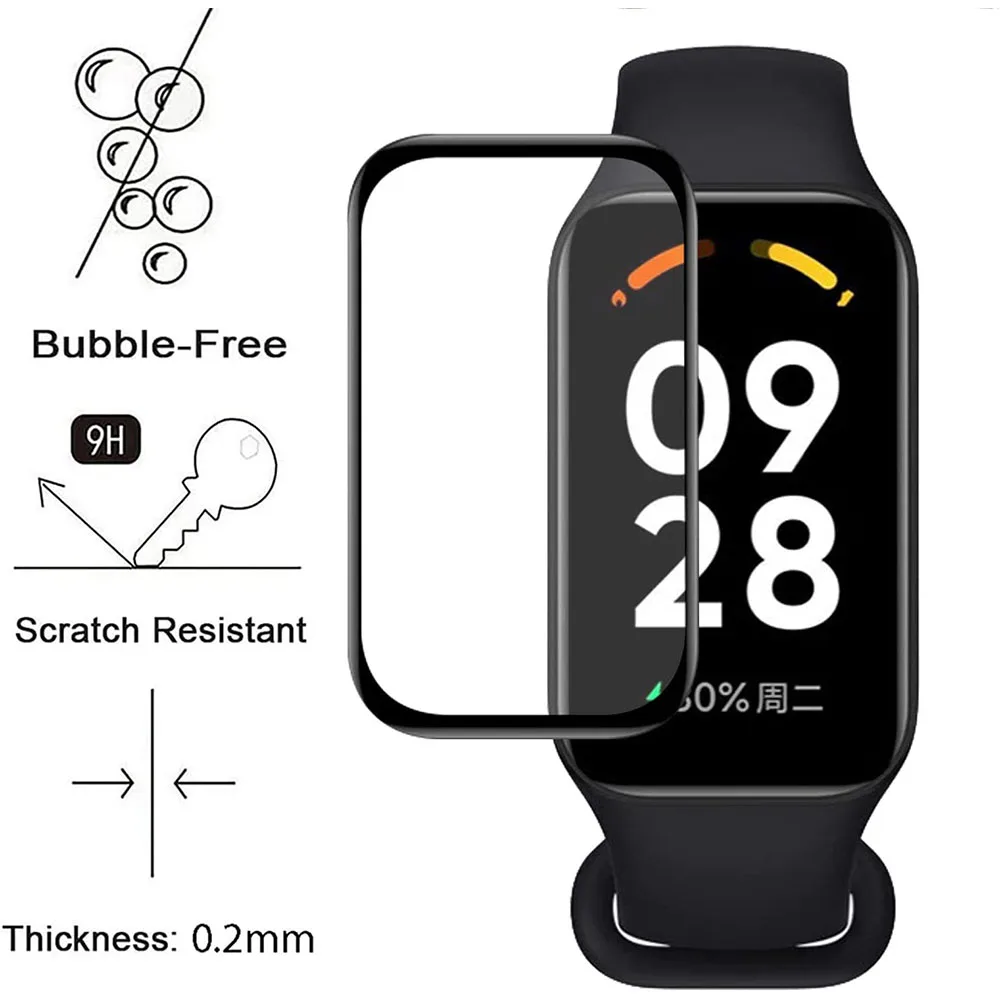 1-3pcs 3D Composite Film For R - Smartwatch Band Accessories のレビューと価格