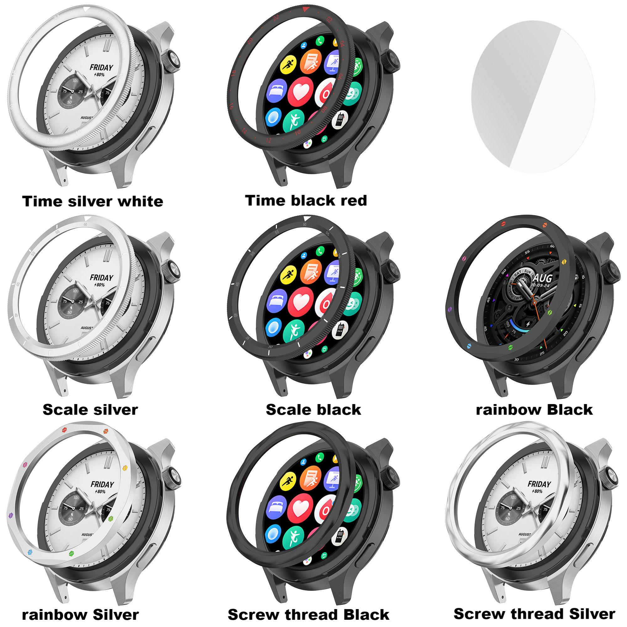 Metal Bezel Ring For Xiaomi Wa - Xiaomi Smartwatch S3 Accessories のレビューと価格