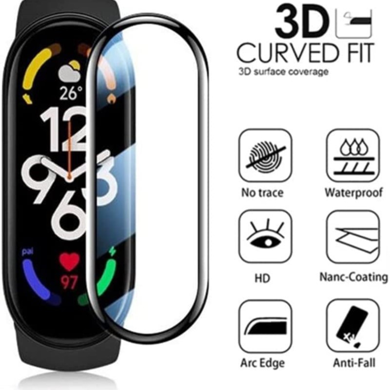 3D Full Screen Protector For X - Smartwatch Band Accessories のレビューと価格