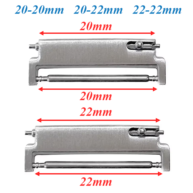 2pcs Watch Band Adapters 20mm  - Watch Band Connector のレビューと価格
