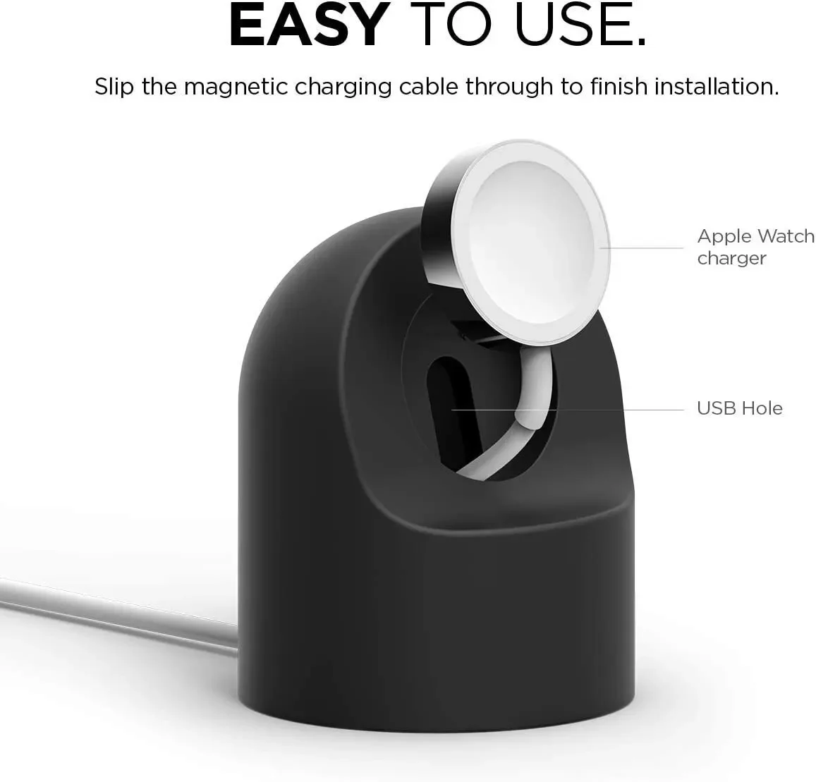 Charger Stand For Apple Watch  - Watch Charger Cable のレビューと価格
