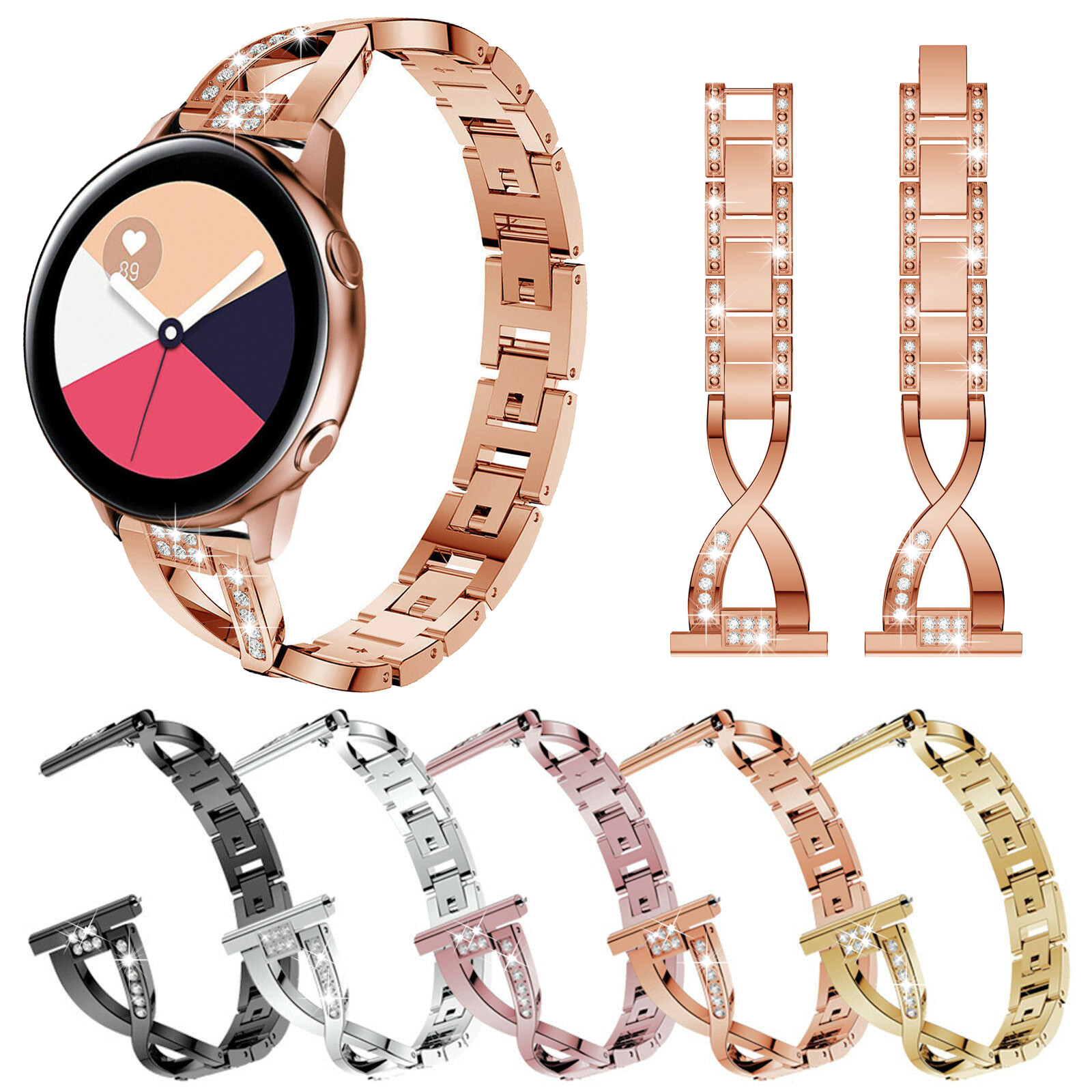 20 22mm luxury Band for Samsun - Xiaomi Smartwatch S3 Accessories のレビューと価格