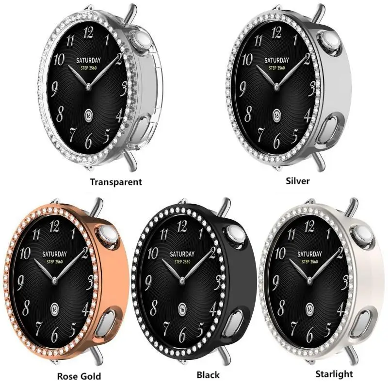 Bling PC Hollow Case for Xiaom - Xiaomi Smartwatch S4 Accessories のレビューと価格