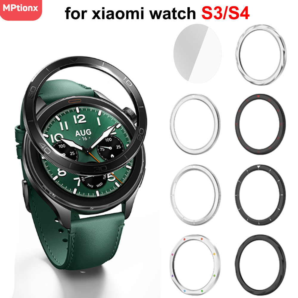 Metal Bezel Ring For Xiaomi Wa - Xiaomi Smartwatch S3 Accessories のレビューと価格
