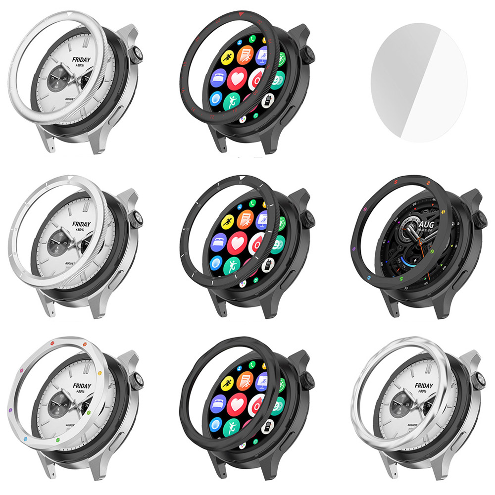 Metal Bezel Ring For Xiaomi Wa - Xiaomi Smartwatch S3 Accessories のレビューと価格