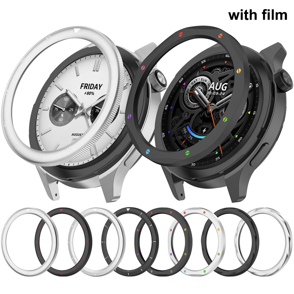 Metal Bezel Ring For Xiaomi Wa - Xiaomi Smartwatch S3 Accessories のレビューと価格
