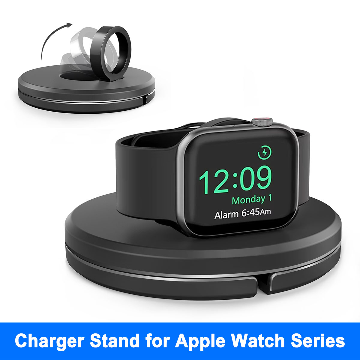 Charger Stand For Apple Watch  - Watch Charger Cable のレビューと価格
