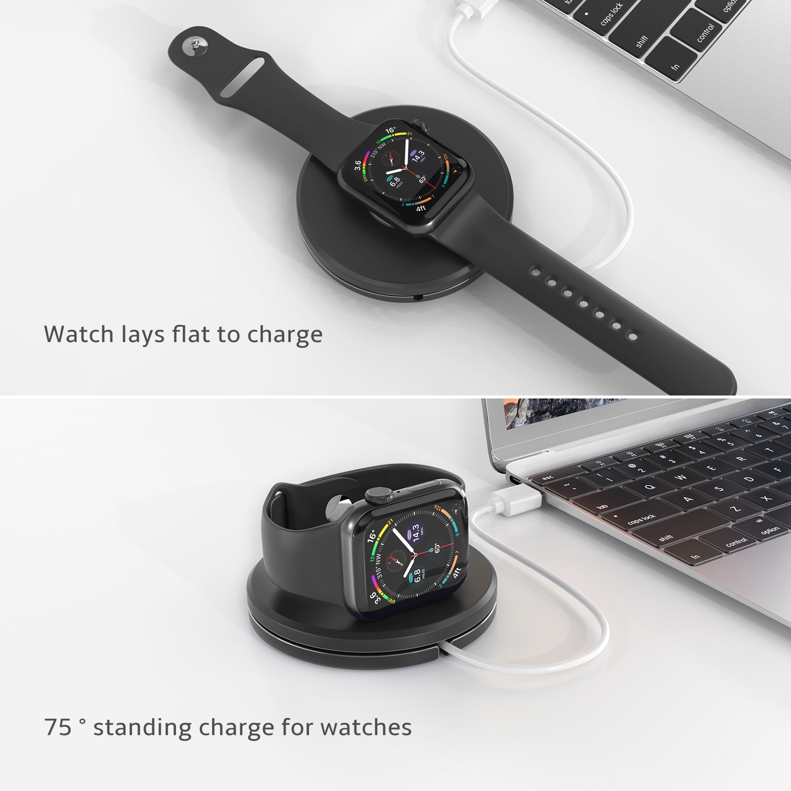 Charger Stand For Apple Watch  - Watch Charger Cable のレビューと価格