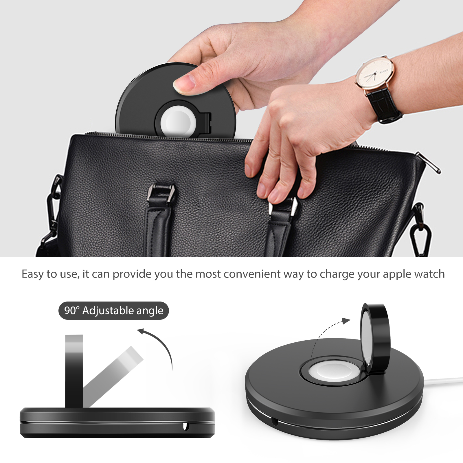 Charger Stand For Apple Watch  - Watch Charger Cable のレビューと価格