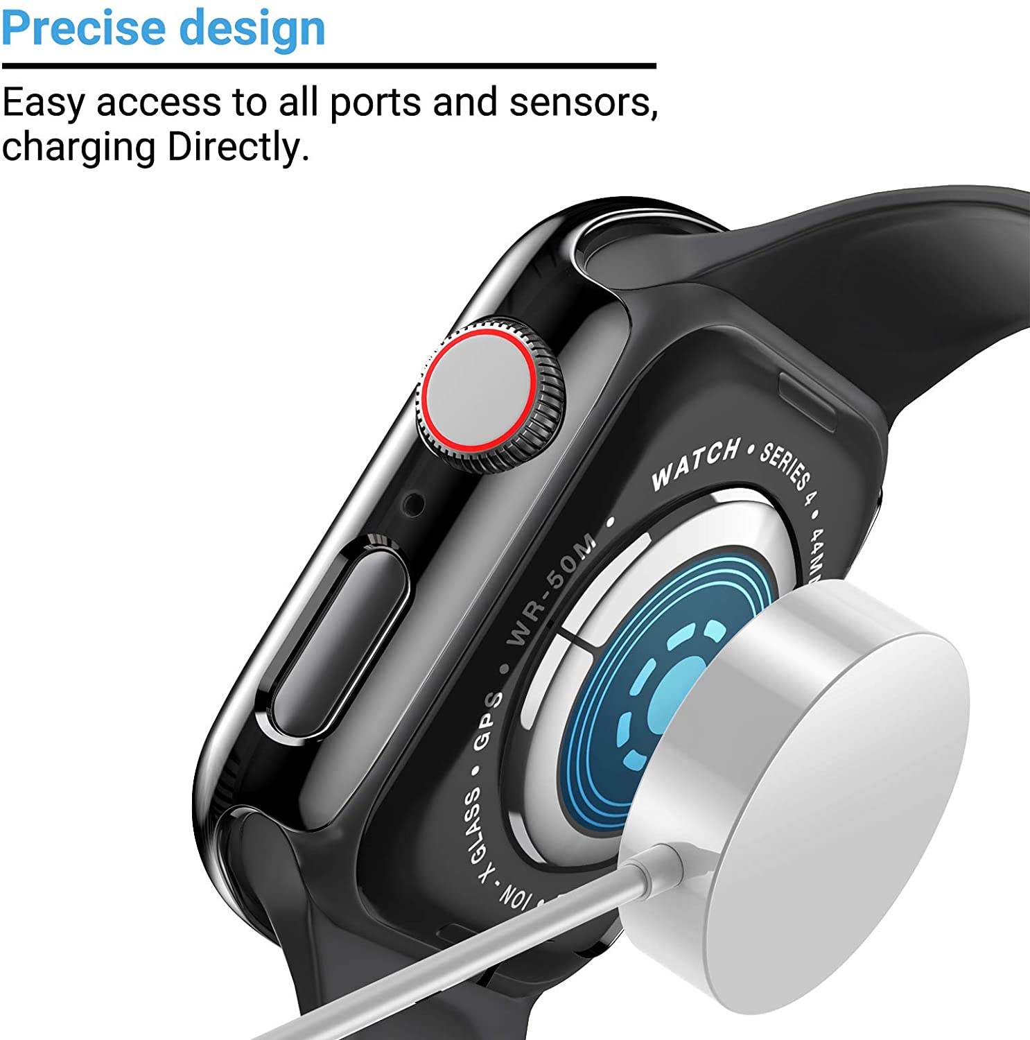 Glass+cover For Apple Watch Ca - Smartwatch Band Accessories のレビューと価格