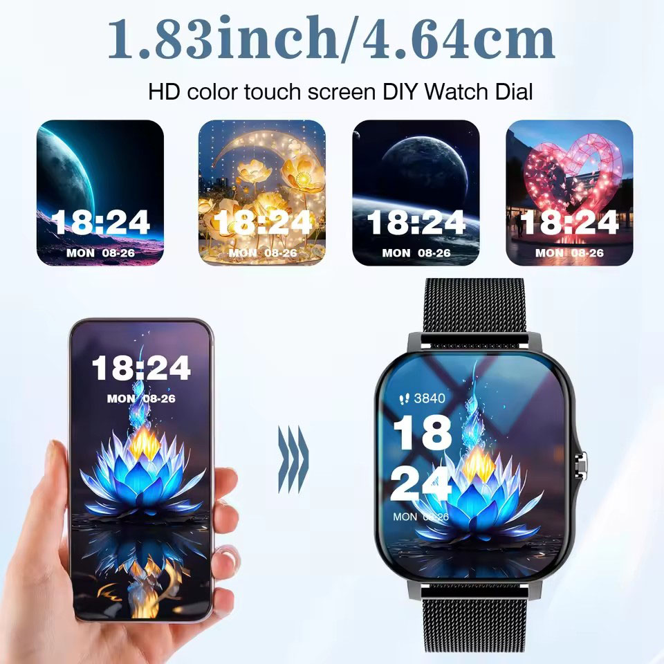 2026 New Bluetooth Call Smart  - Smartwatch Id のレビューと価格