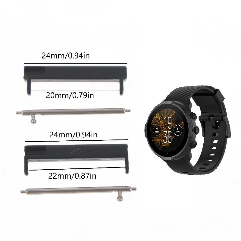 1Pair 24mm To 22mm/20mm Wristb - Smart Watch Accessories のレビューと価格