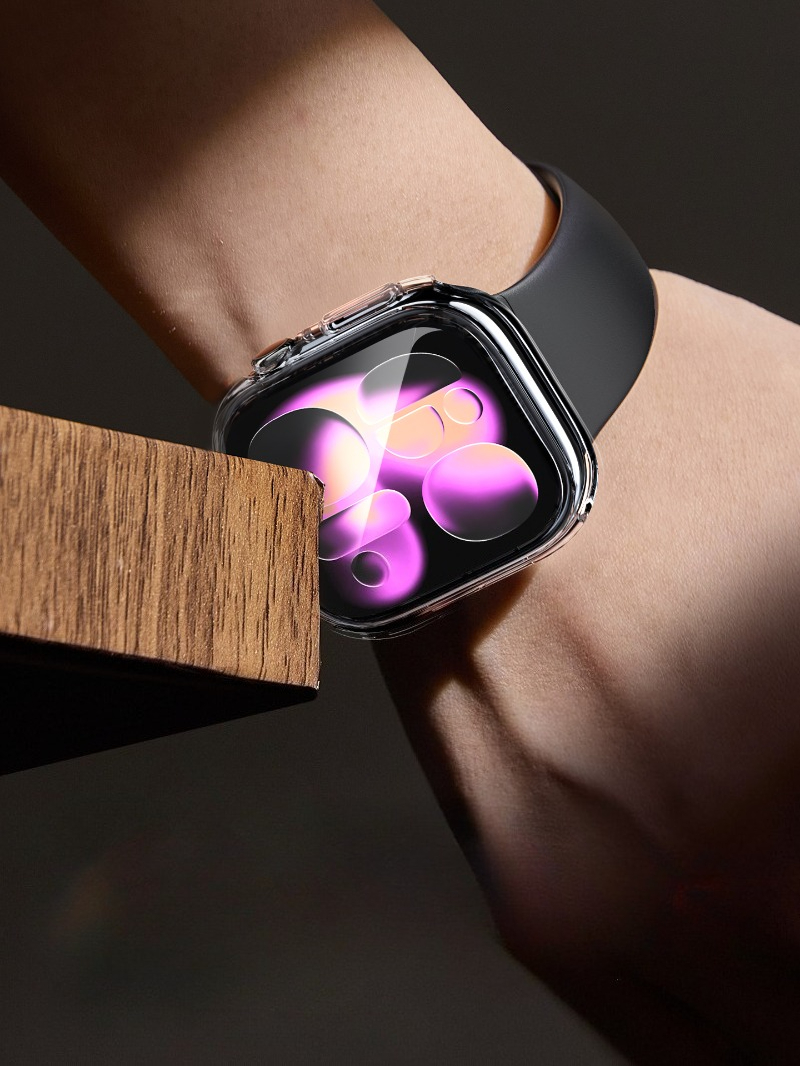 3pcs Glass+Cover For Apple Wat - Smartwatch Band Accessories のレビューと価格