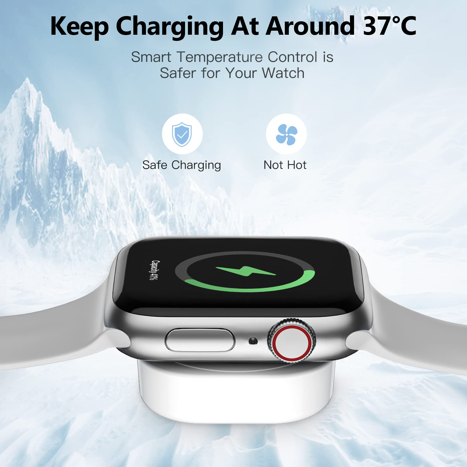 2 in 1 Magnetic Wireless USB A - Watch Charger Cable のレビューと価格