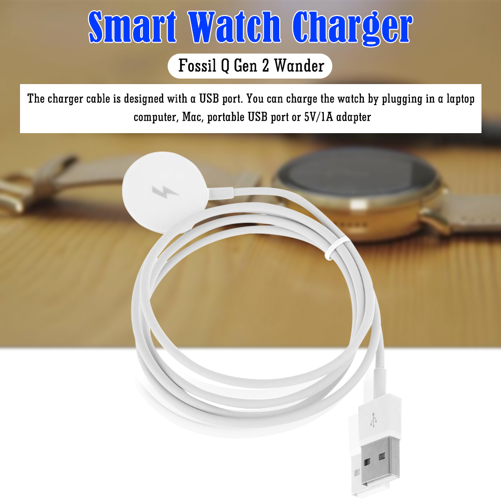 1m Smart Watch Magnetic Charge - Fossil Smartwatch Accessories のレビューと価格