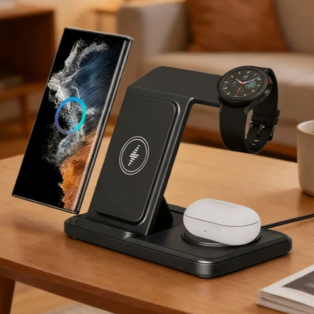 3 IN 1 Wireless Charger Statio - Smartwatch Ac のレビューと価格