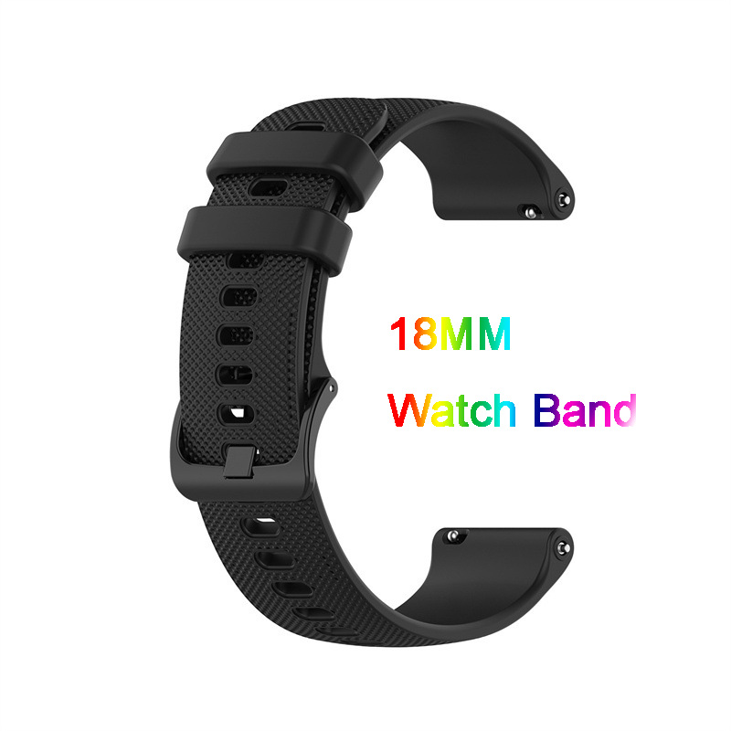 18mm Silicone Watch Band Compa - Fossil Smartwatch Accessories のレビューと価格