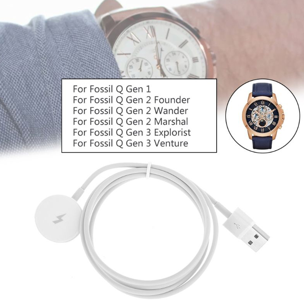 USB Watch Charger Adapter Shor - Fossil Smartwatch Accessories のレビューと価格