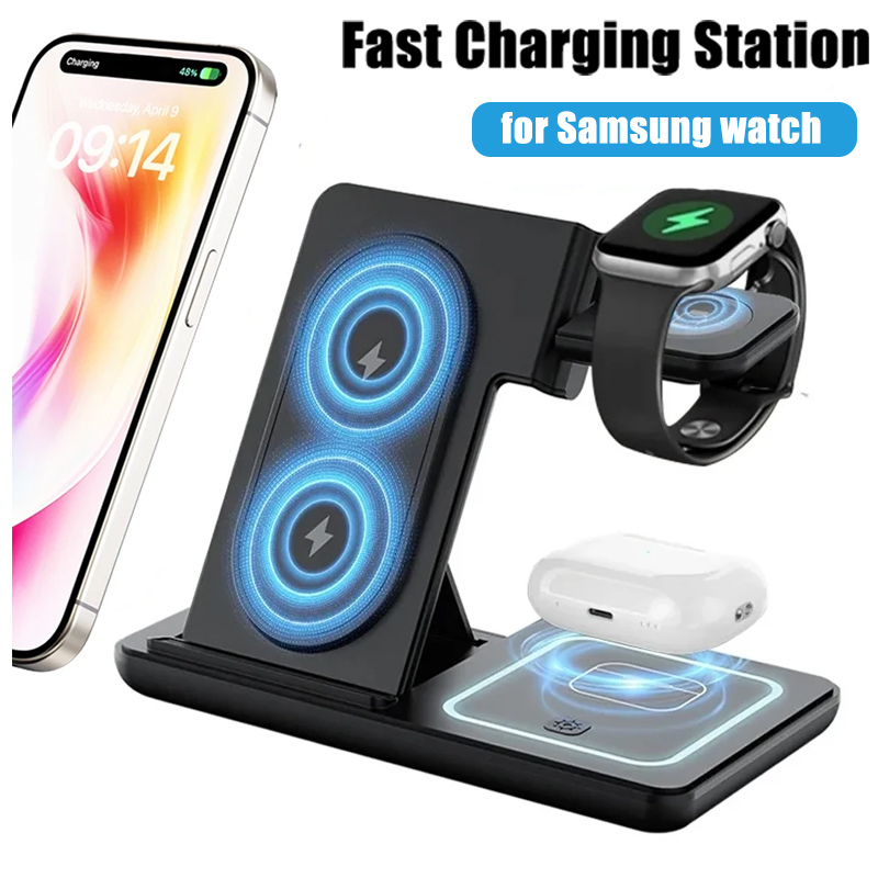 3 in 1 Foldable Wireless Charg - Smartwatch Ac のレビューと価格