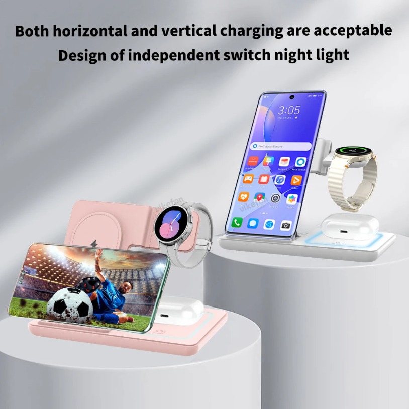 3 in 1 Foldable Wireless Charg - Smartwatch Ac のレビューと価格