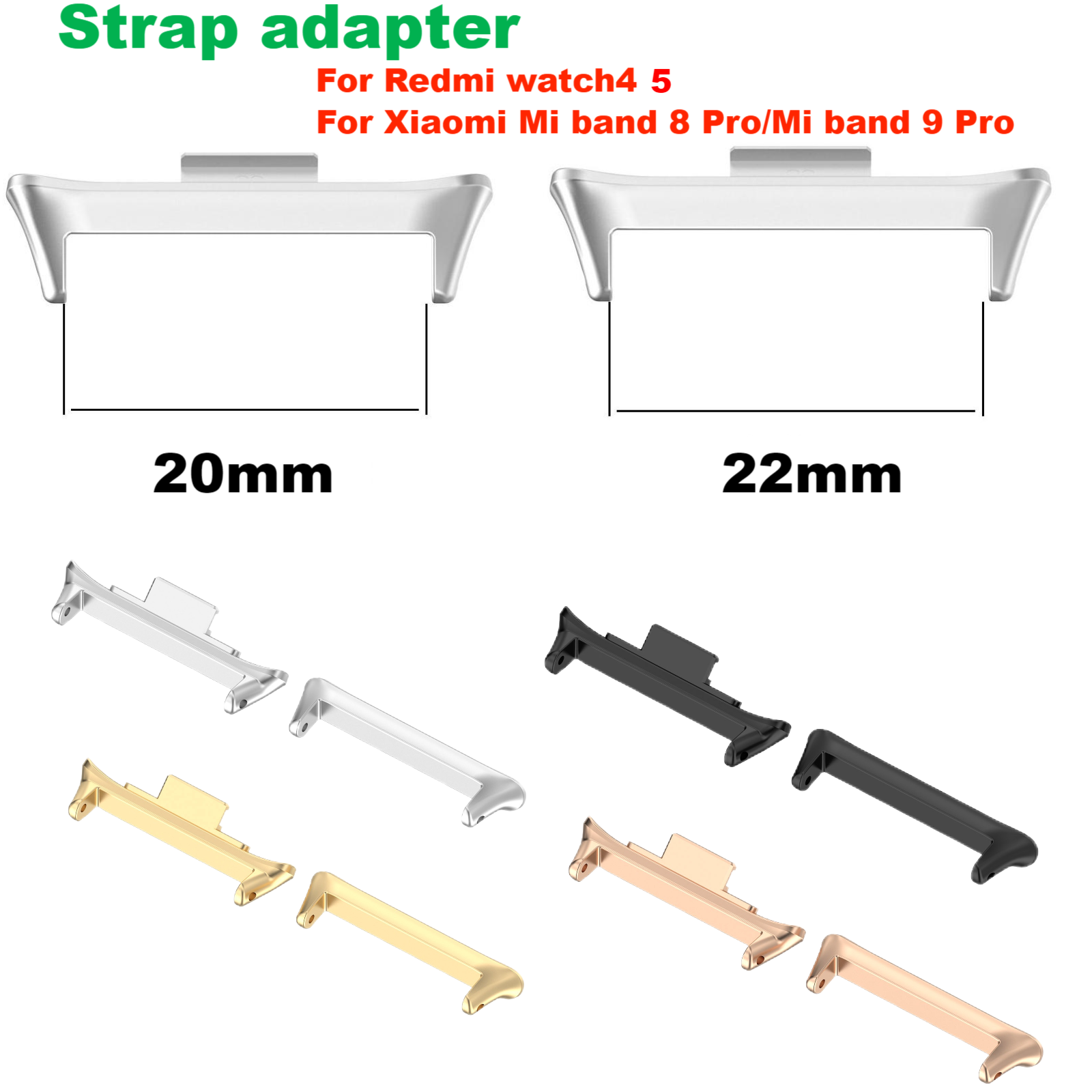 1 Pair Adapter For Redmi Watch - Sport Loop Strap のレビューと価格