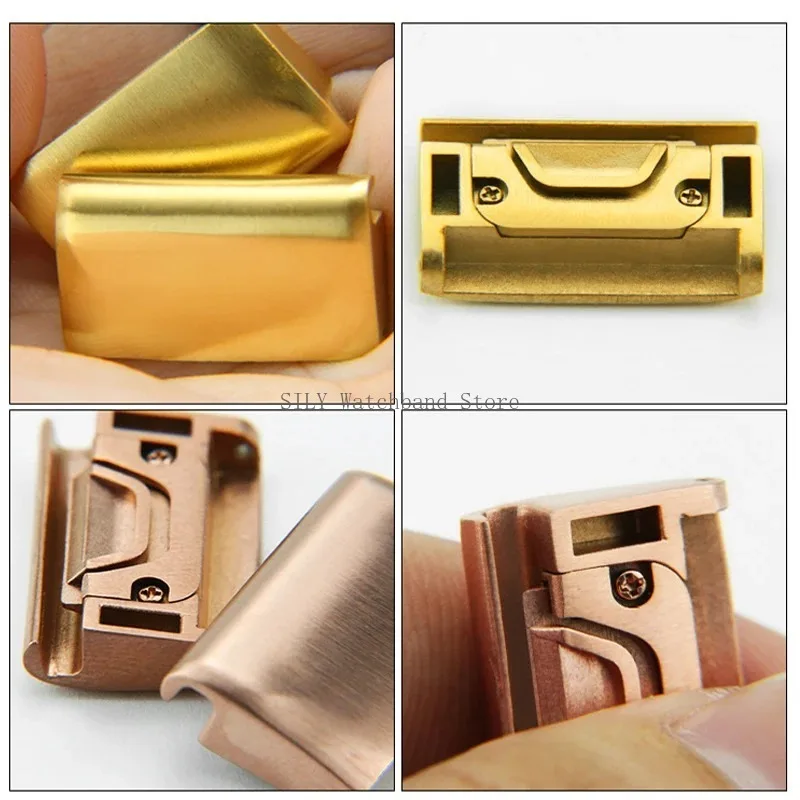 2PCS  Quick-Fit Metal Bands Co - Watch Band Connector のレビューと価格